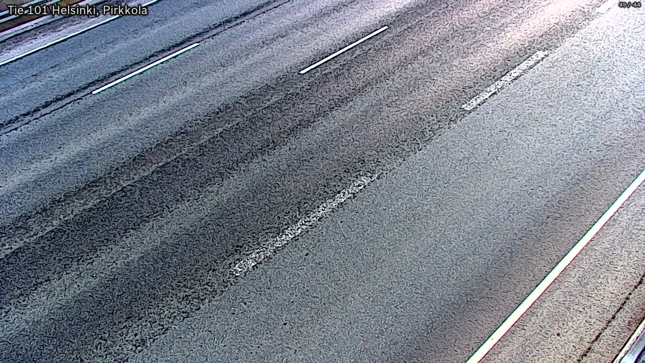 Weather Camera Image Väg 101 Helsingfors Britas, Helsinki, Uusimaa
