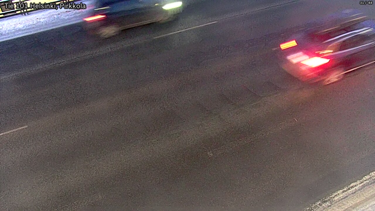 Weather Camera Image Road 101 Helsinki Pirkkola, Helsinki, Uusimaa
