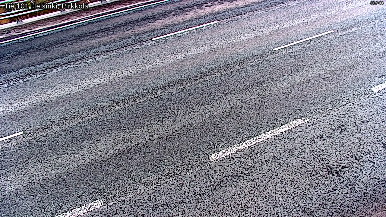 Weather Camera Image Väg 101 Helsingfors Britas, Helsinki, Uusimaa