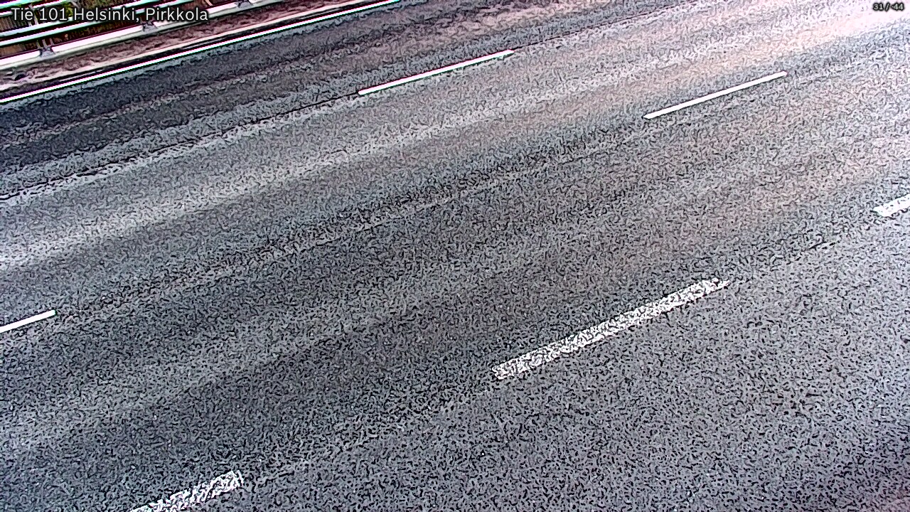 Weather Camera Image Väg 101 Helsingfors Britas, Helsinki, Uusimaa