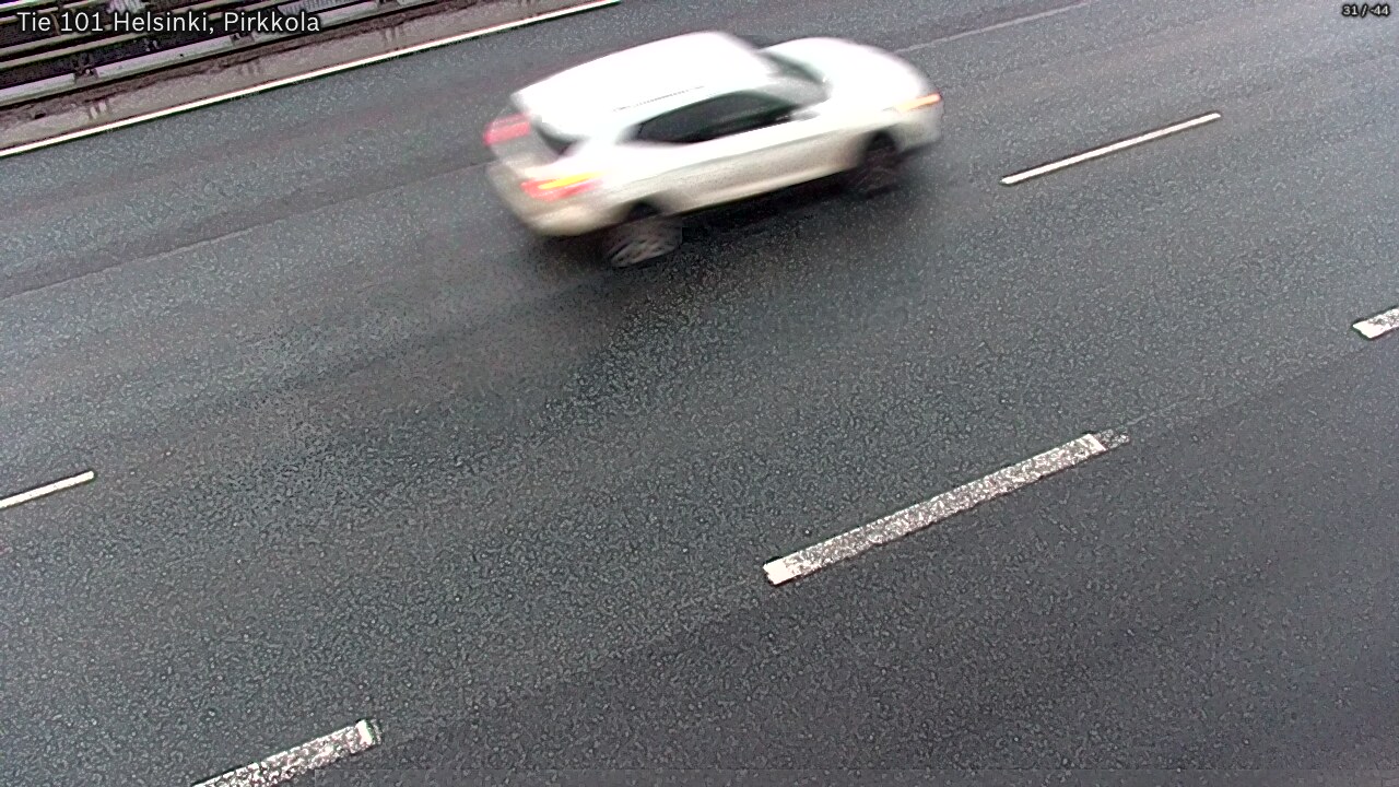 Weather Camera Image Road 101 Helsinki Pirkkola, Helsinki, Uusimaa