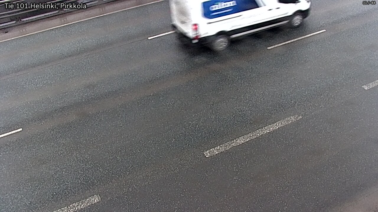 Weather Camera Image Road 101 Helsinki Pirkkola, Helsinki, Uusimaa