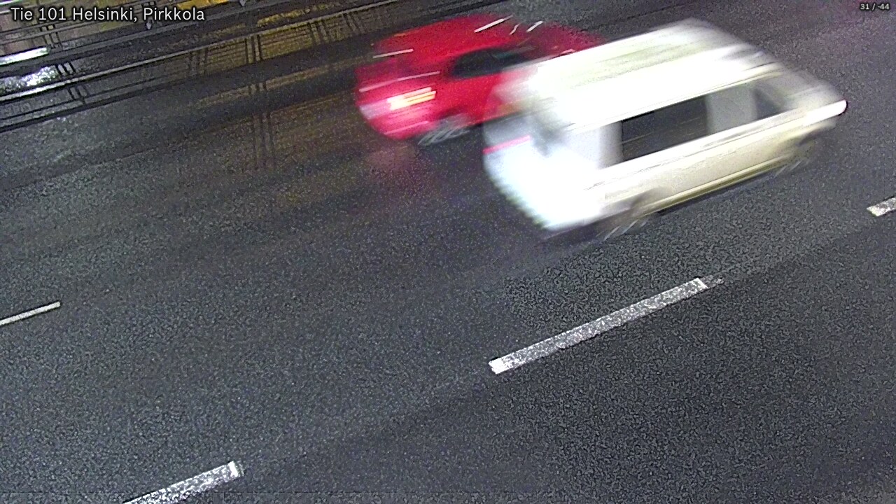 Weather Camera Image Road 101 Helsinki Pirkkola, Helsinki, Uusimaa