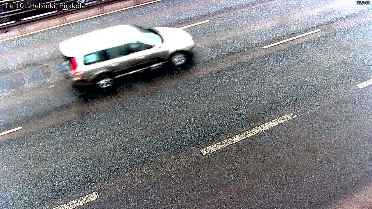 Weather Camera Image Road 101 Helsinki Pirkkola, Helsinki, Uusimaa