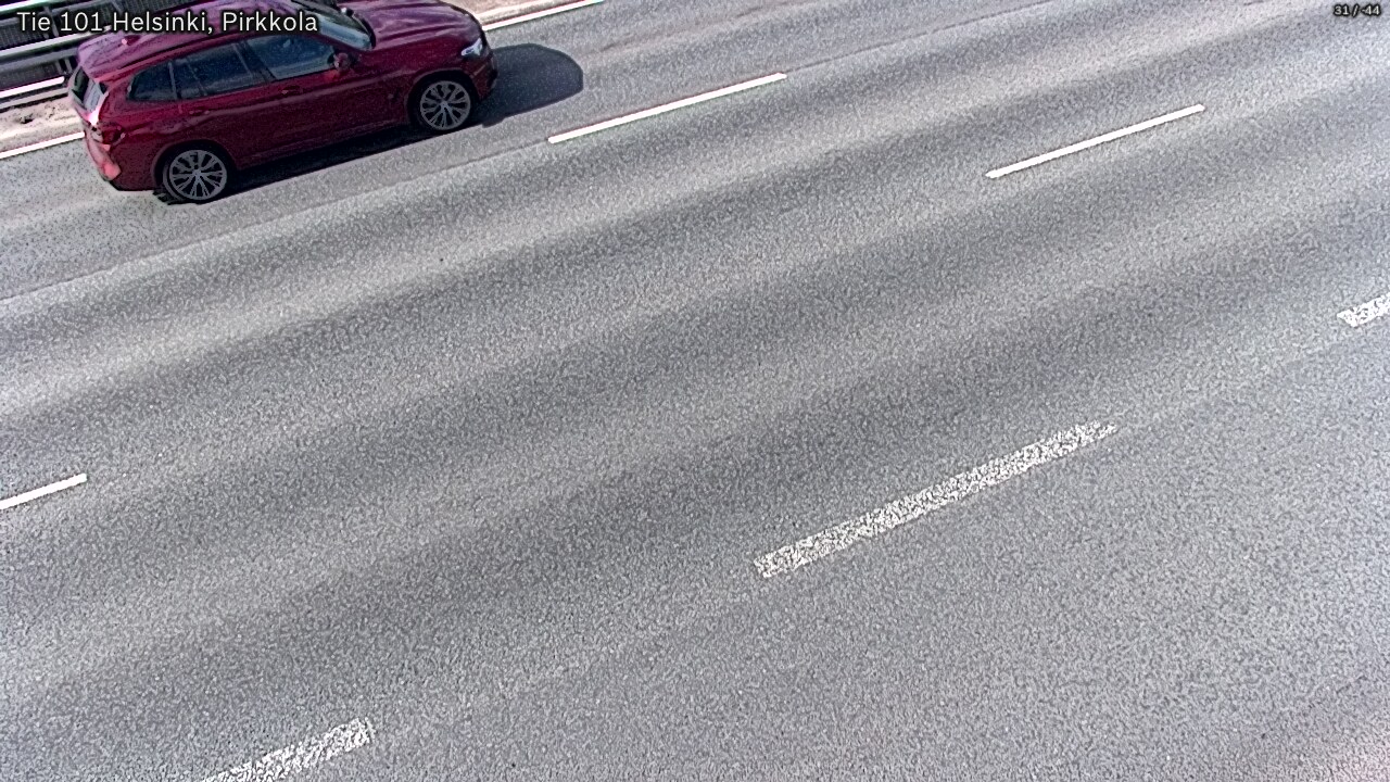 Weather Camera Image Väg 101 Helsingfors Britas, Helsinki, Uusimaa