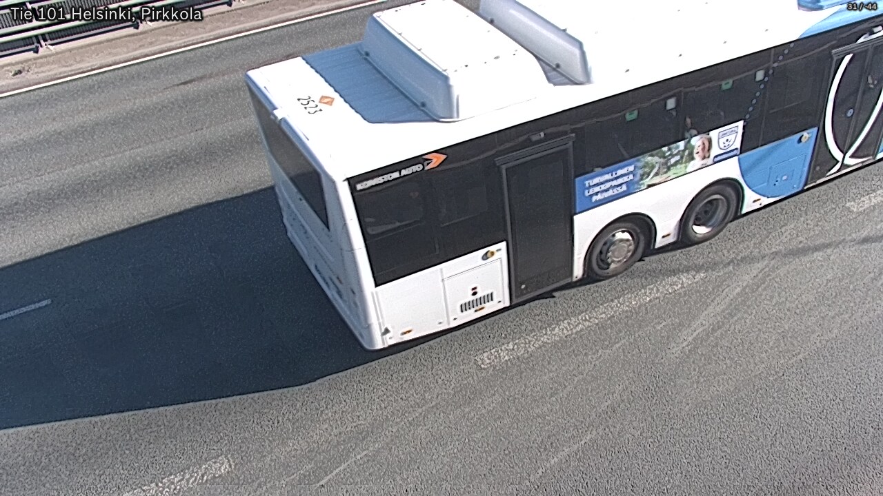 Weather Camera Image Väg 101 Helsingfors Britas, Helsinki, Uusimaa