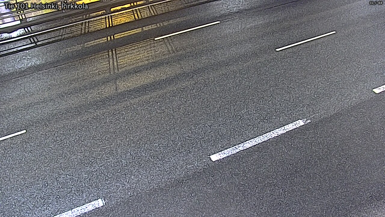 Weather Camera Image Road 101 Helsinki Pirkkola, Helsinki, Uusimaa