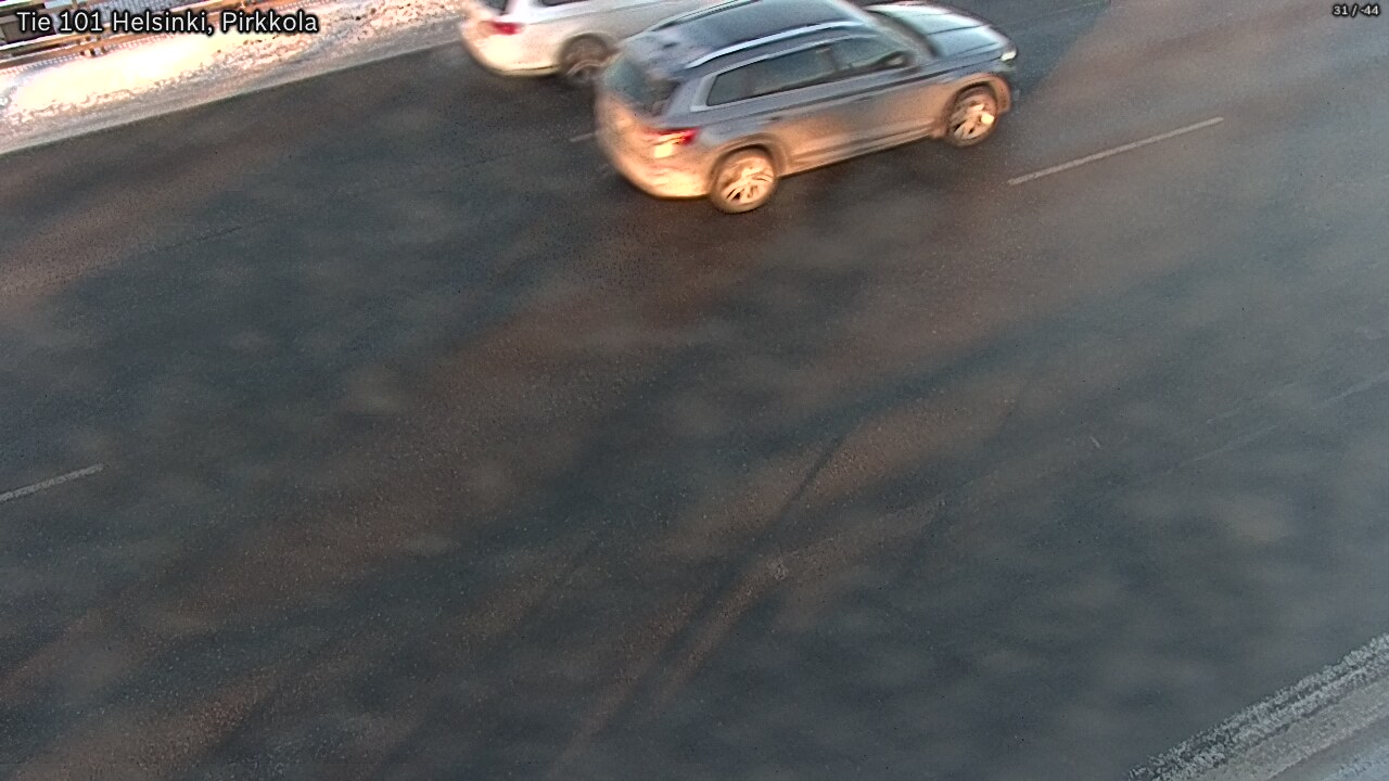 Weather Camera Image Road 101 Helsinki Pirkkola, Helsinki, Uusimaa