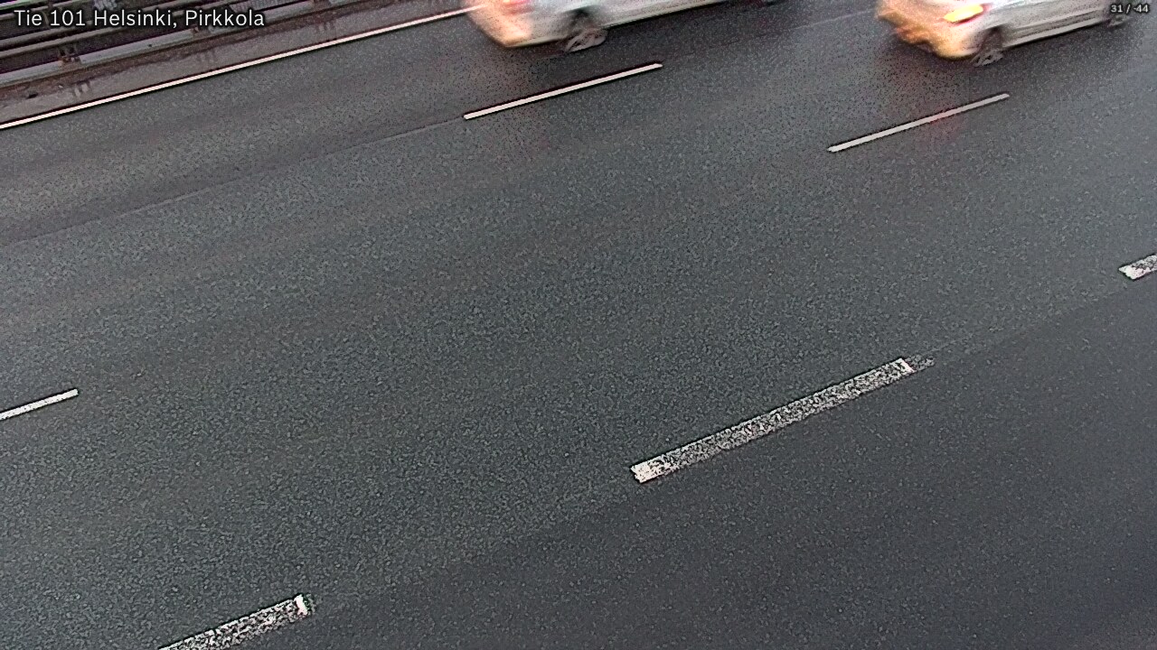 Weather Camera Image Road 101 Helsinki Pirkkola, Helsinki, Uusimaa