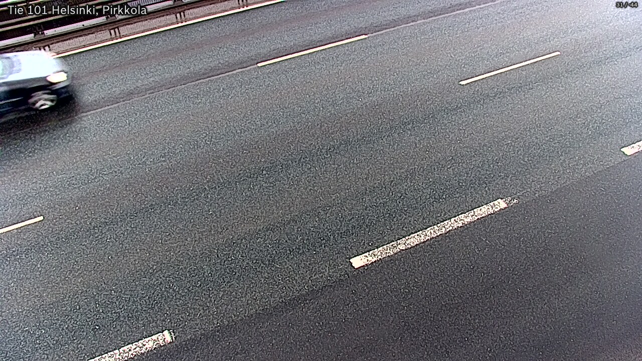 Weather Camera Image Road 101 Helsinki Pirkkola, Helsinki, Uusimaa