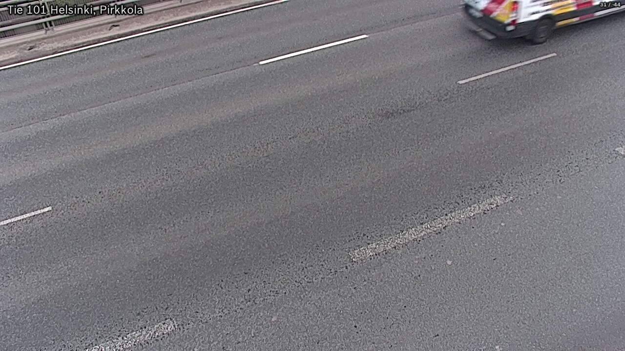 Weather Camera Image Road 101 Helsinki Pirkkola, Helsinki, Uusimaa