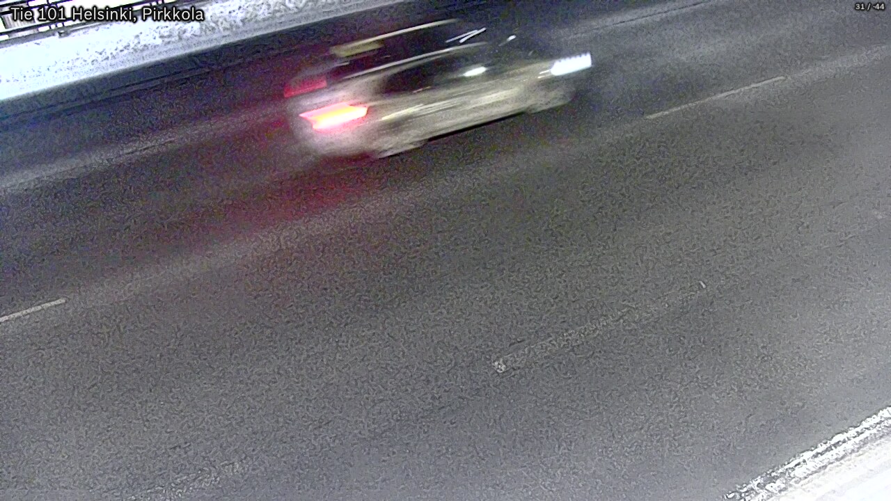 Weather Camera Image Road 101 Helsinki Pirkkola, Helsinki, Uusimaa