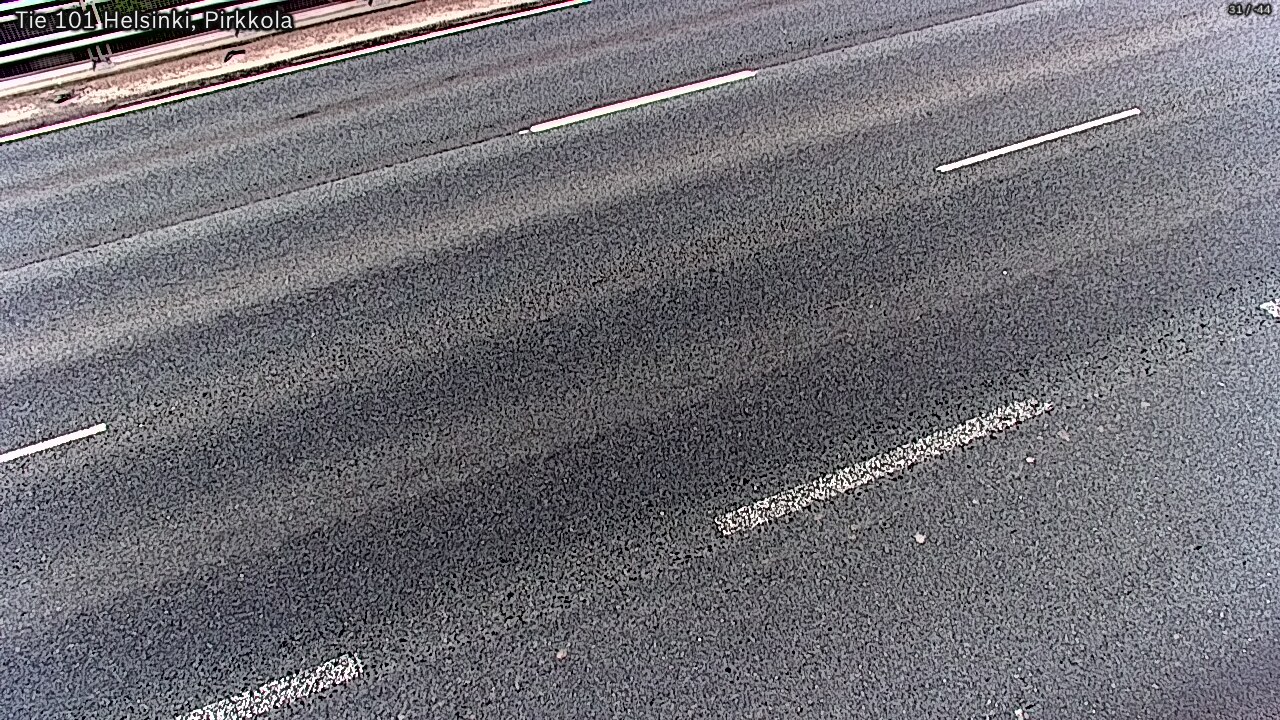Weather Camera Image Road 101 Helsinki Pirkkola, Helsinki, Uusimaa