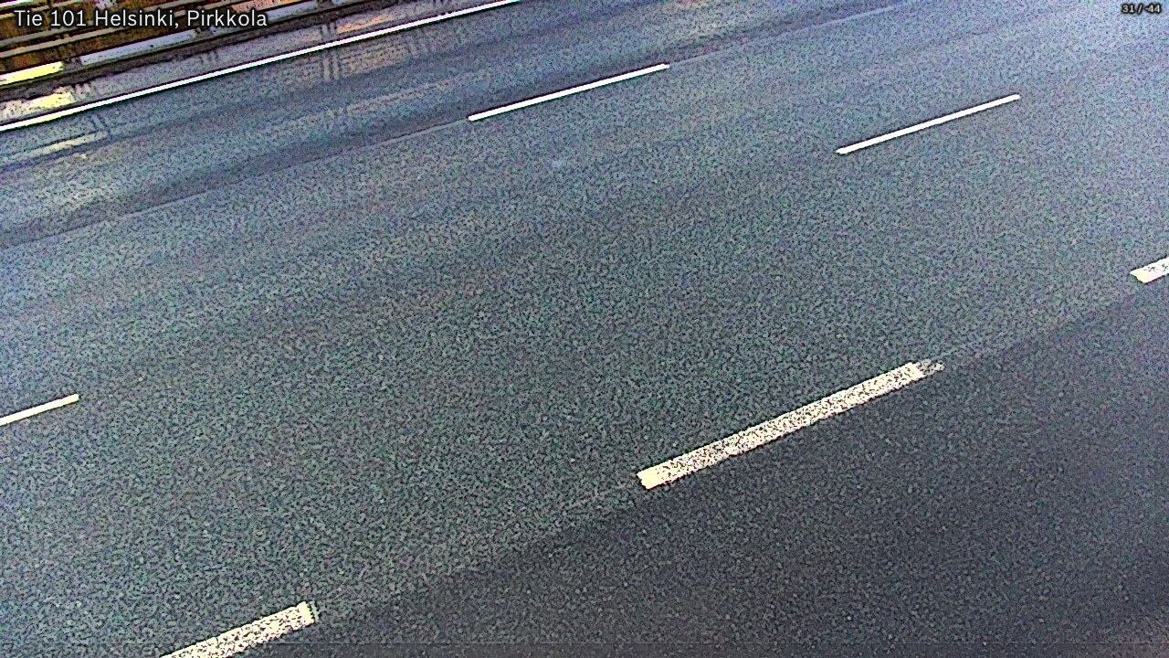 Weather Camera Image Road 101 Helsinki Pirkkola, Helsinki, Uusimaa