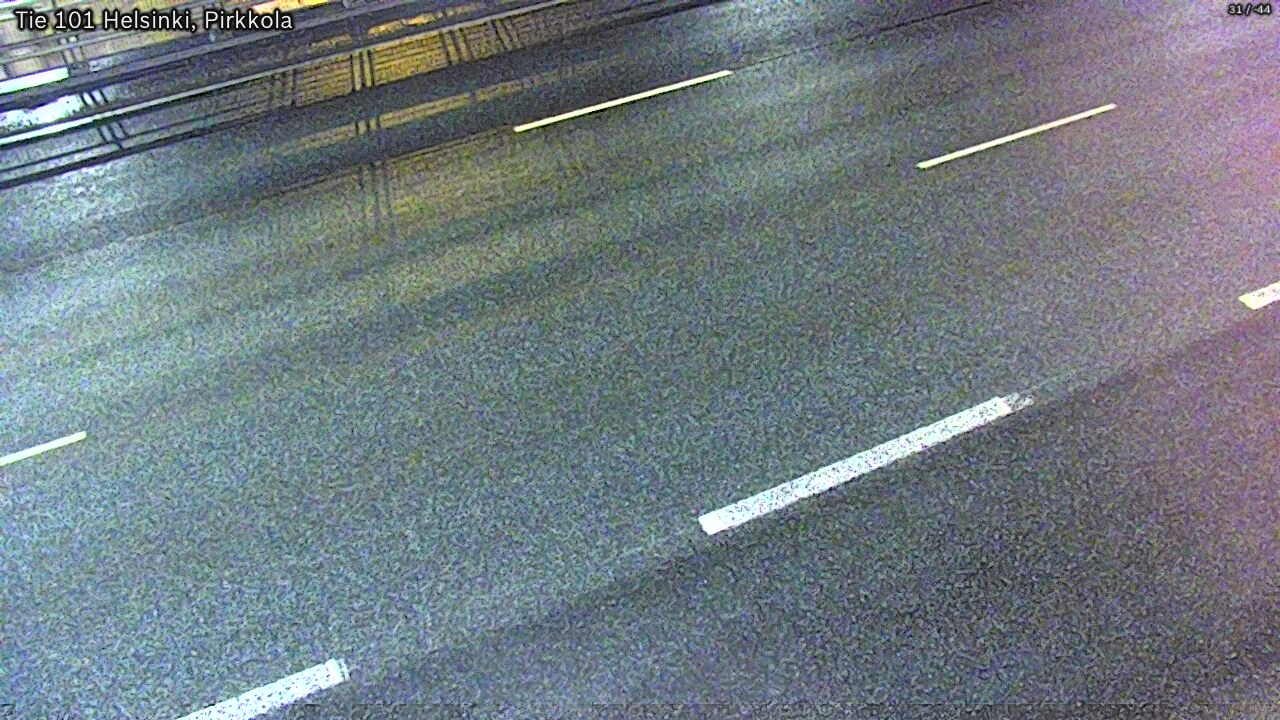 Weather Camera Image Road 101 Helsinki Pirkkola, Helsinki, Uusimaa