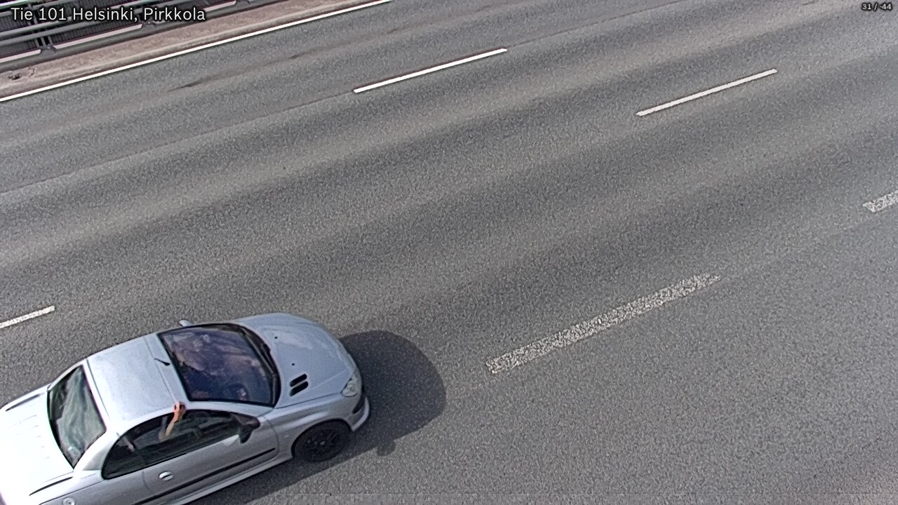 Weather Camera Image Väg 101 Helsingfors Britas, Helsinki, Uusimaa