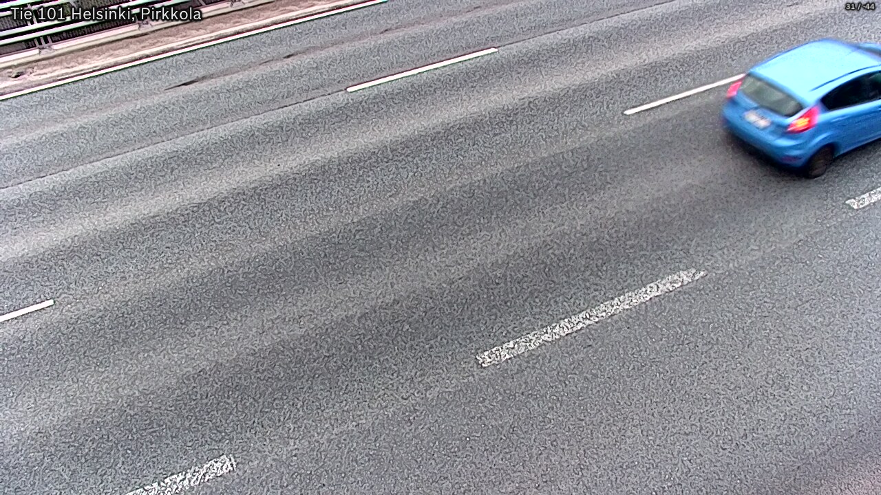 Weather Camera Image Väg 101 Helsingfors Britas, Helsinki, Uusimaa