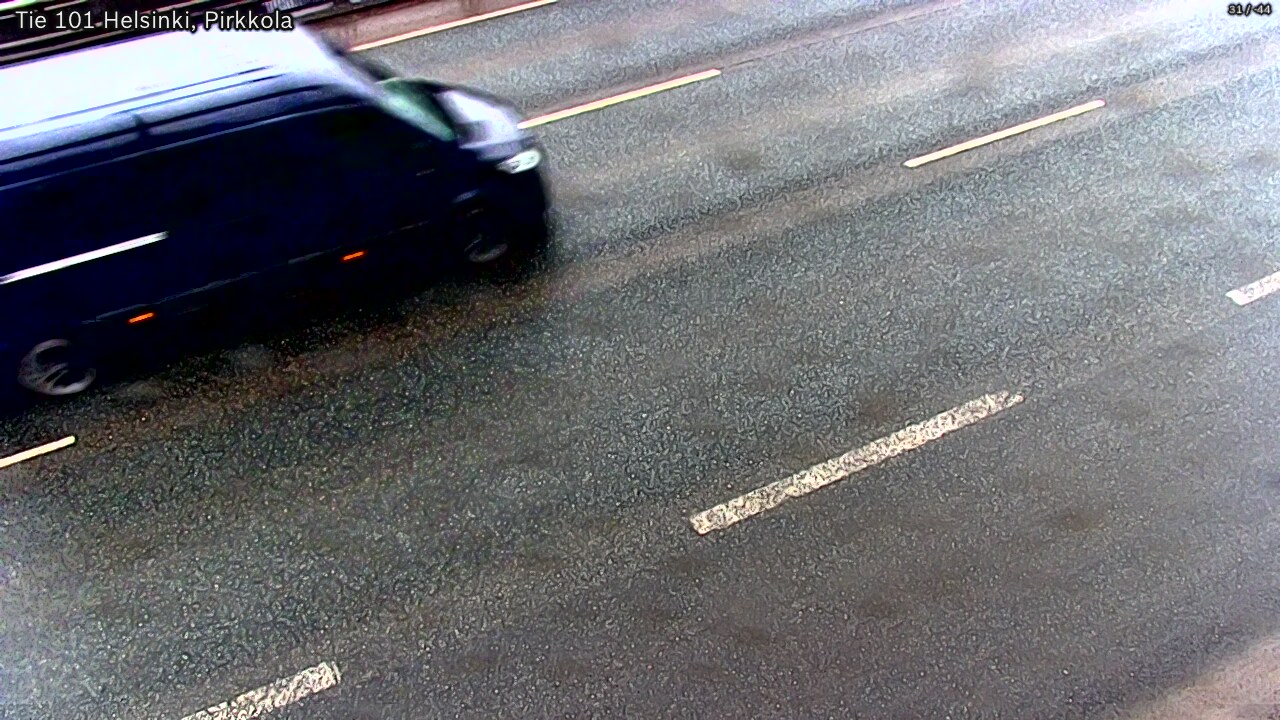 Weather Camera Image Road 101 Helsinki Pirkkola, Helsinki, Uusimaa