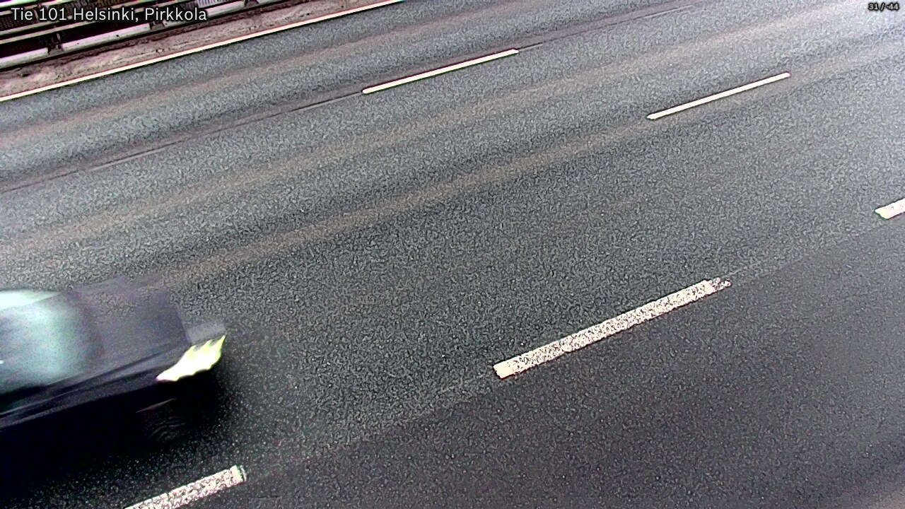 Weather Camera Image Väg 101 Helsingfors Britas, Helsinki, Uusimaa