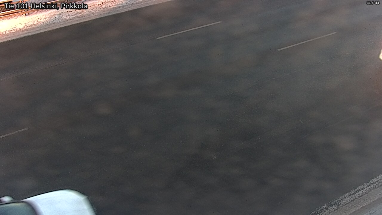 Weather Camera Image Road 101 Helsinki Pirkkola, Helsinki, Uusimaa