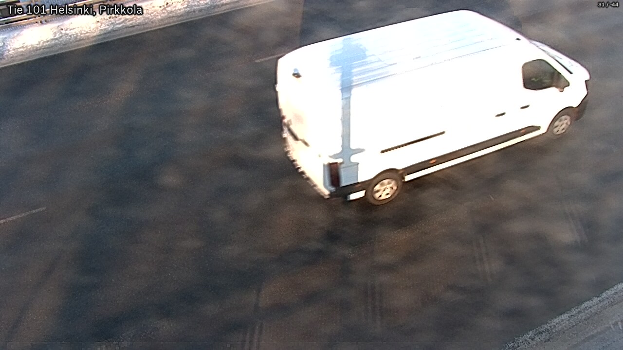 Weather Camera Image Road 101 Helsinki Pirkkola, Helsinki, Uusimaa