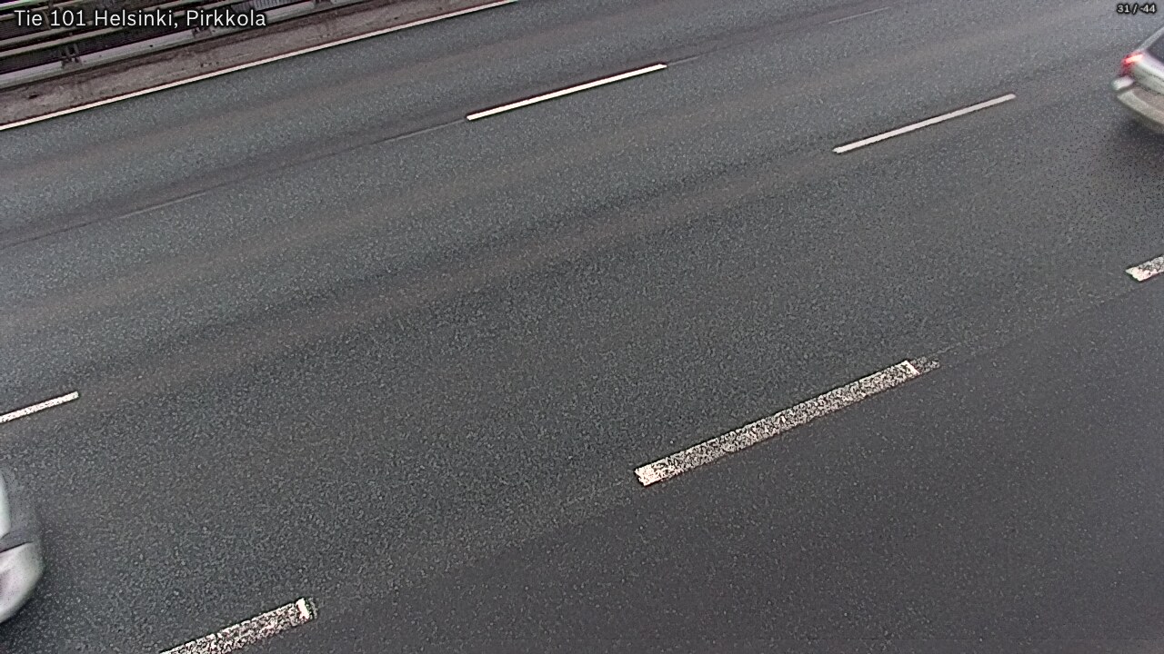 Weather Camera Image Road 101 Helsinki Pirkkola, Helsinki, Uusimaa