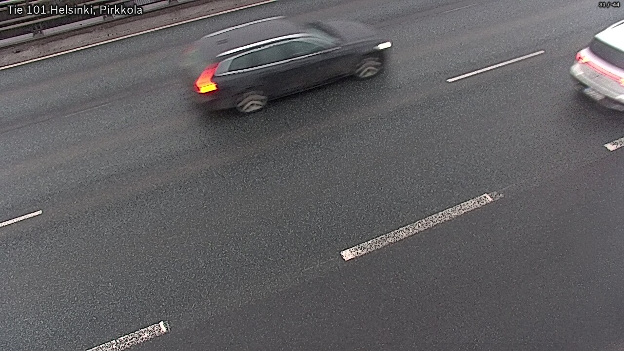 Weather Camera Image Väg 101 Helsingfors Britas, Helsinki, Uusimaa