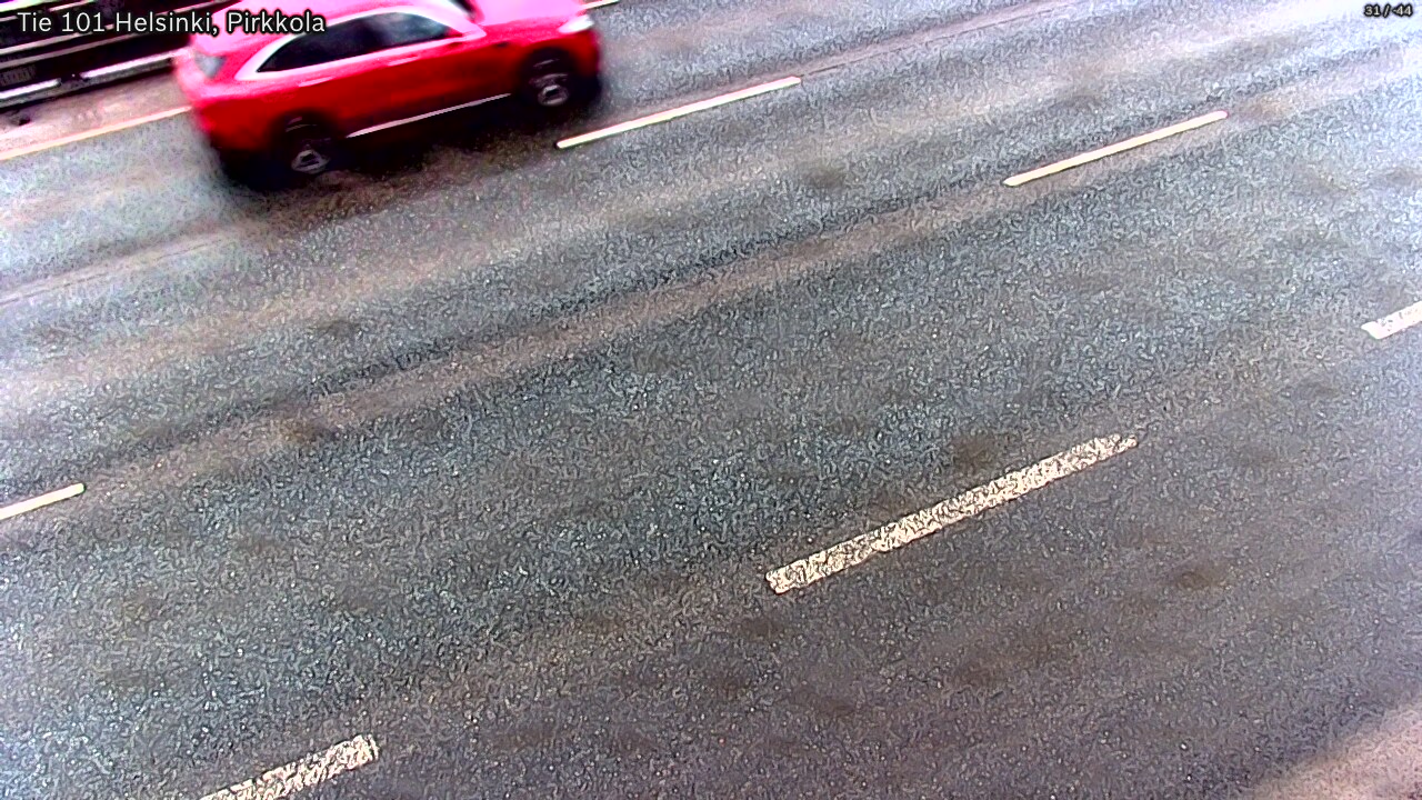 Weather Camera Image Road 101 Helsinki Pirkkola, Helsinki, Uusimaa