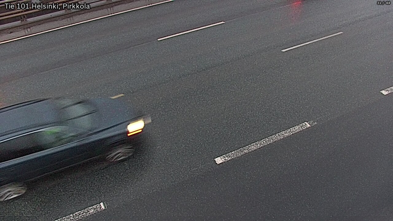 Weather Camera Image Road 101 Helsinki Pirkkola, Helsinki, Uusimaa