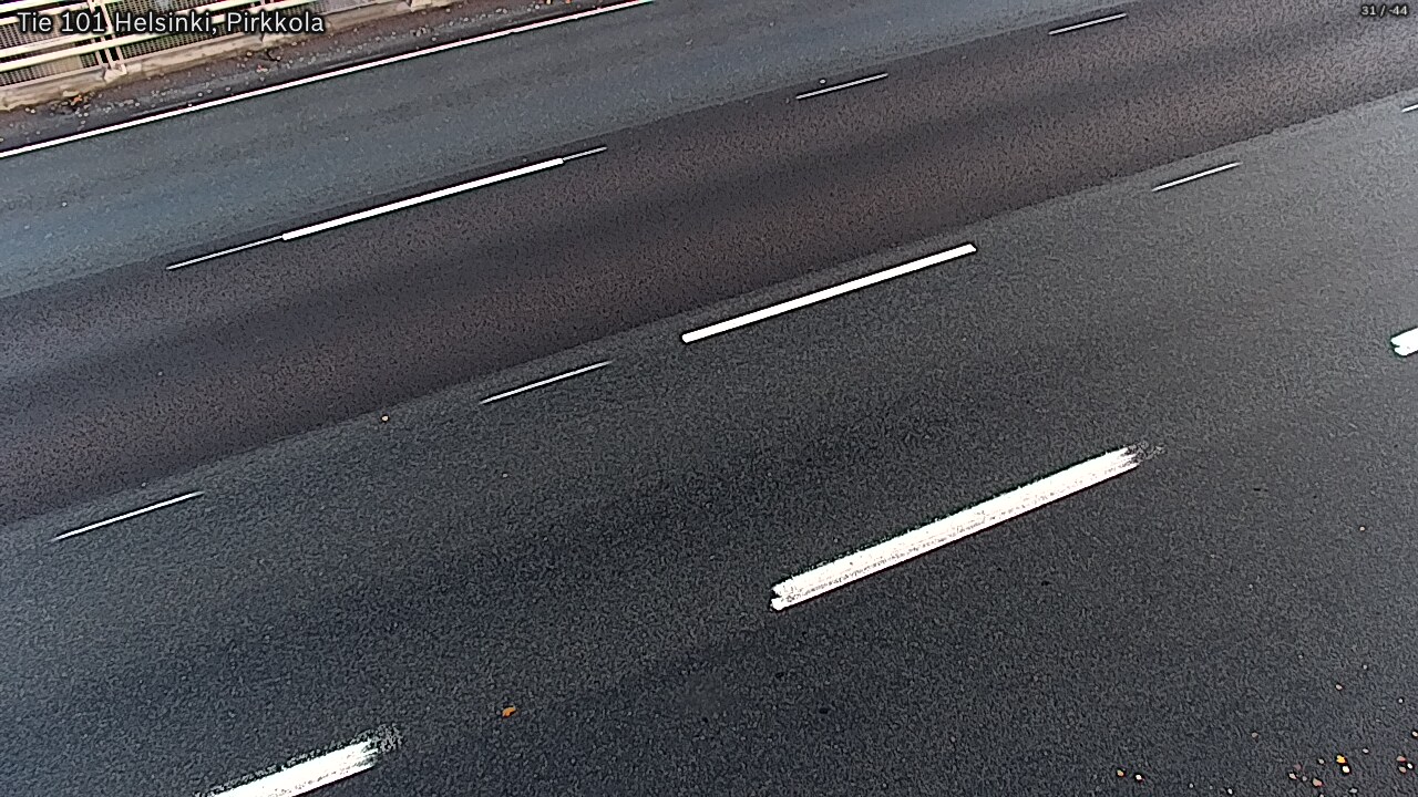 Weather Camera Image Road 101 Helsinki Pirkkola, Helsinki, Uusimaa
