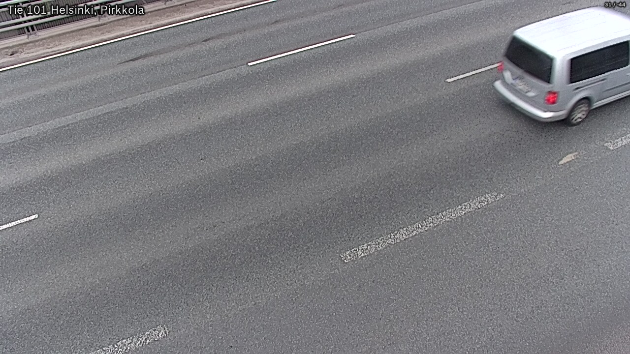 Weather Camera Image Road 101 Helsinki Pirkkola, Helsinki, Uusimaa