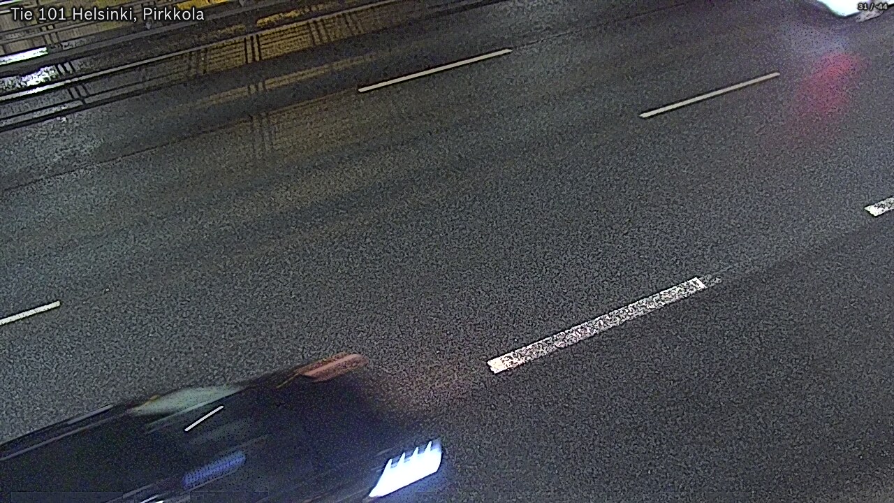 Weather Camera Image Road 101 Helsinki Pirkkola, Helsinki, Uusimaa