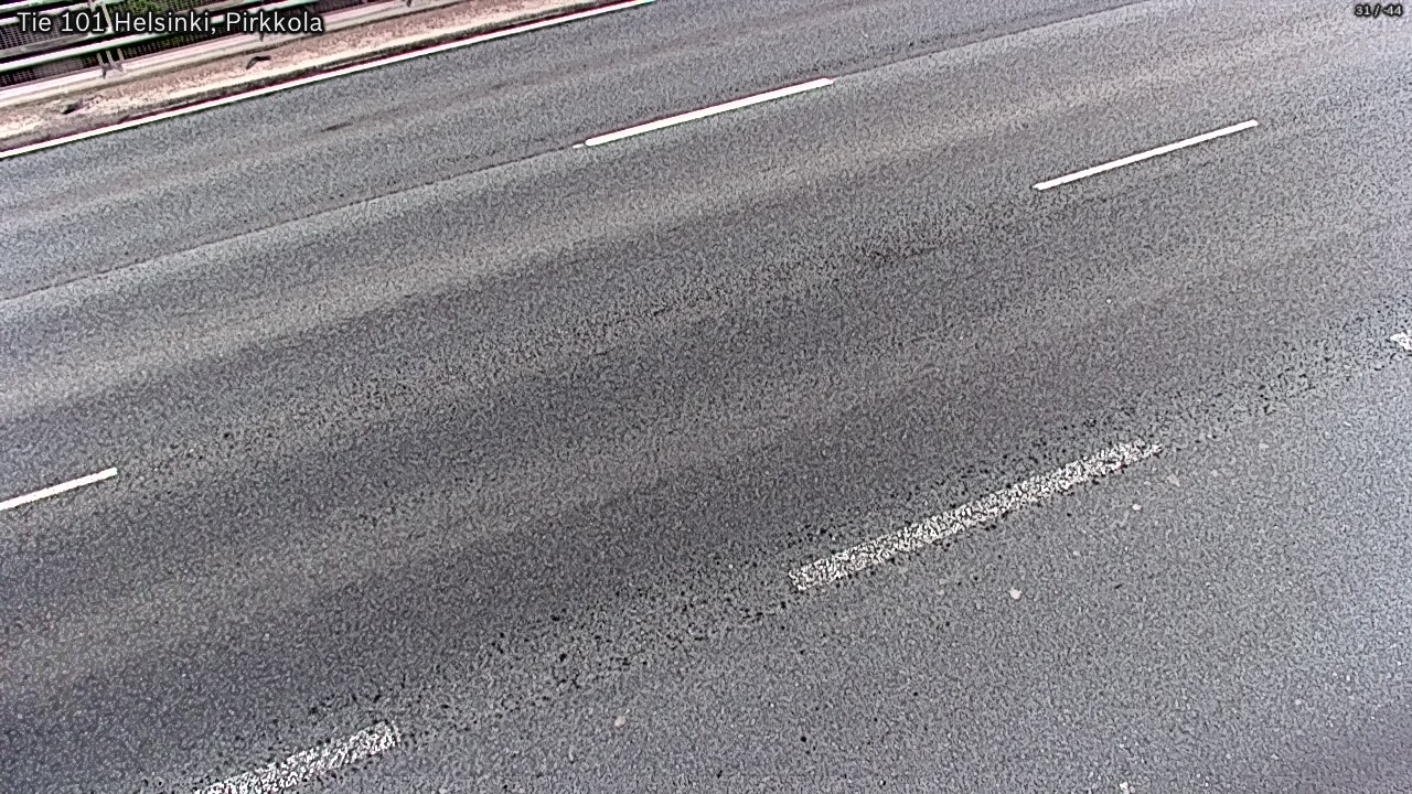 Weather Camera Image Road 101 Helsinki Pirkkola, Helsinki, Uusimaa