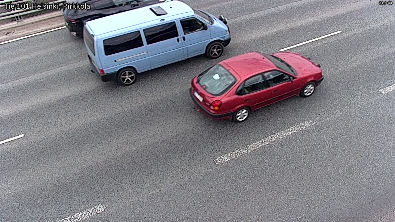 Weather Camera Image Väg 101 Helsingfors Britas, Helsinki, Uusimaa