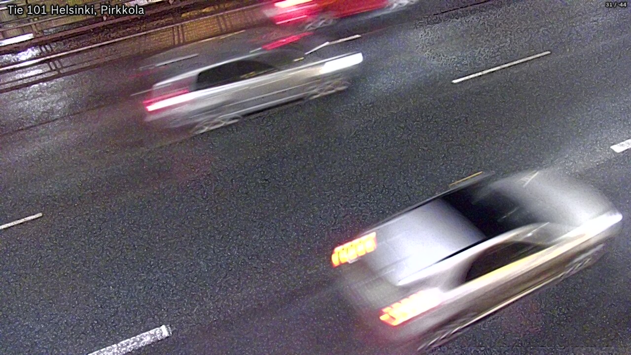 Weather Camera Image Road 101 Helsinki Pirkkola, Helsinki, Uusimaa