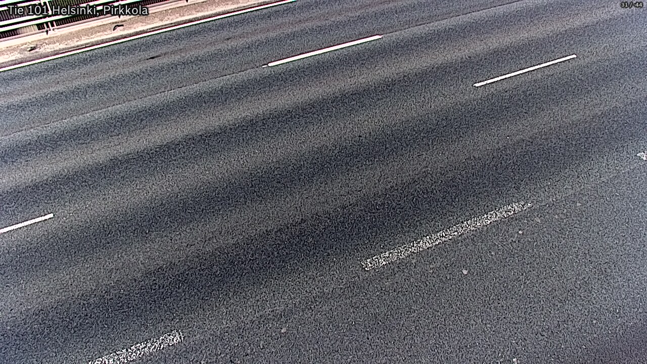 Weather Camera Image Road 101 Helsinki Pirkkola, Helsinki, Uusimaa