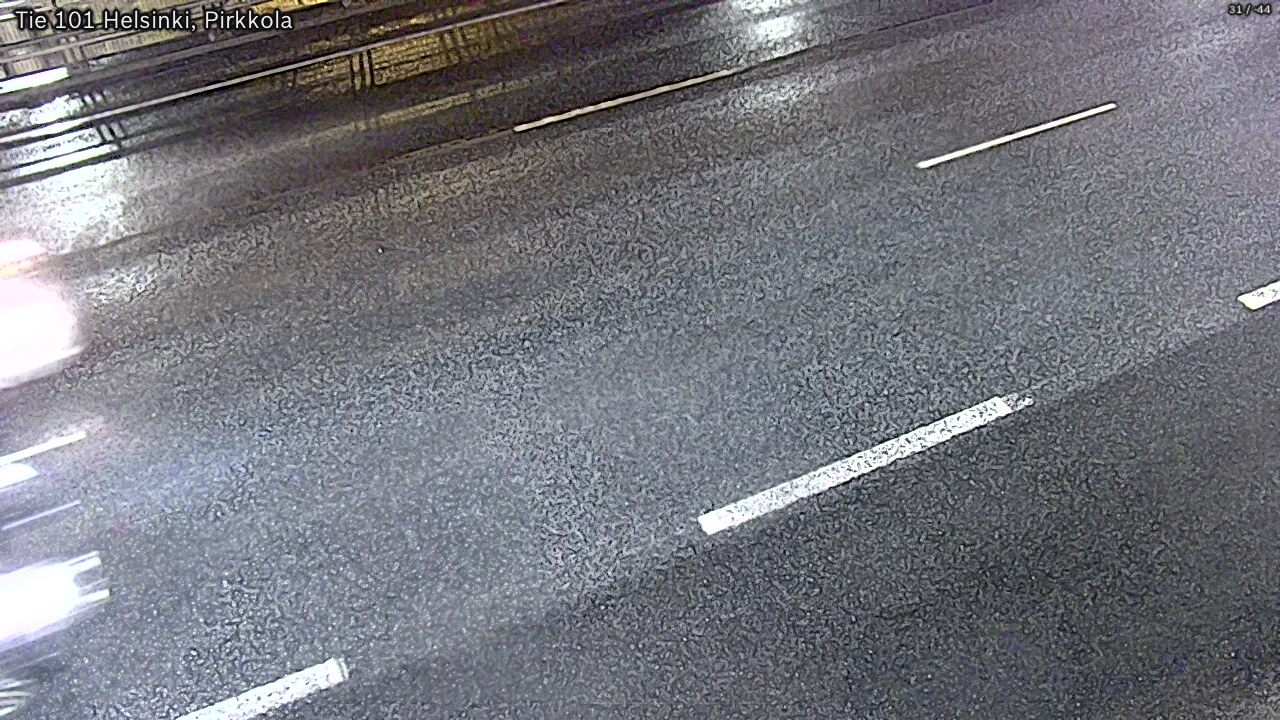 Weather Camera Image Road 101 Helsinki Pirkkola, Helsinki, Uusimaa