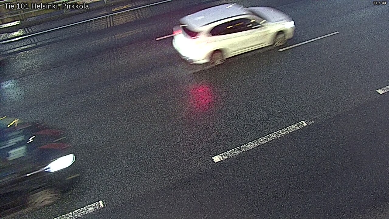 Weather Camera Image Road 101 Helsinki Pirkkola, Helsinki, Uusimaa