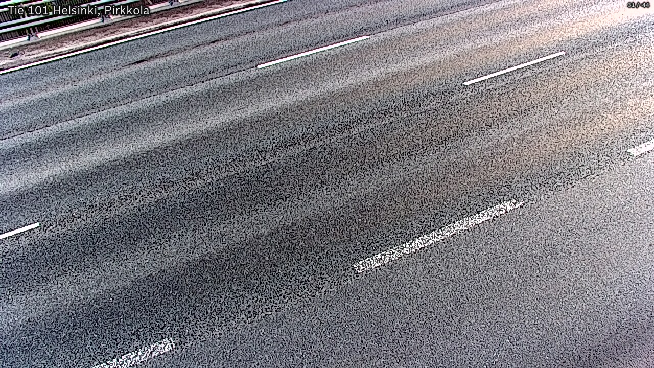 Weather Camera Image Väg 101 Helsingfors Britas, Helsinki, Uusimaa