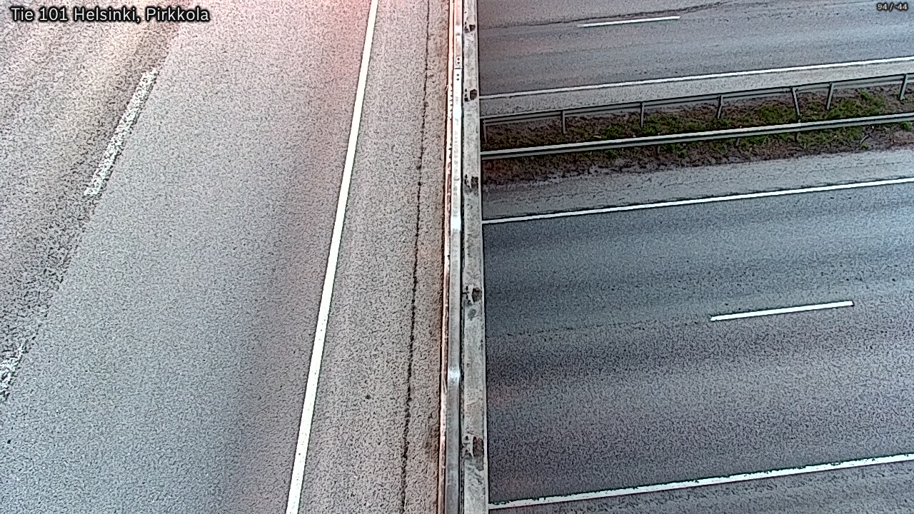 Weather Camera Image Road 101 Helsinki Pirkkola, Helsinki, Uusimaa