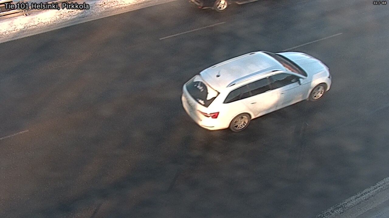 Weather Camera Image Road 101 Helsinki Pirkkola, Helsinki, Uusimaa