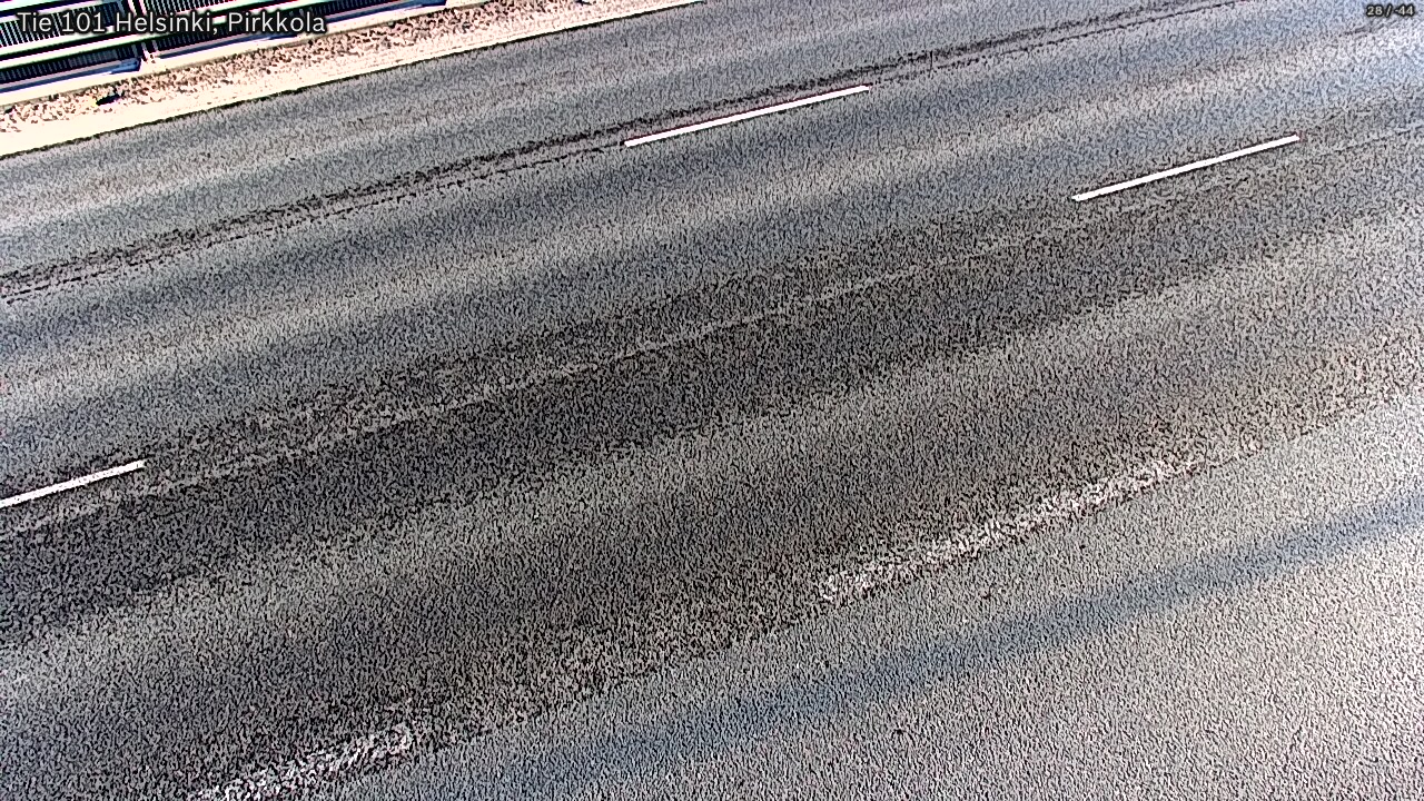 Weather Camera Image Road 101 Helsinki Pirkkola, Helsinki, Uusimaa