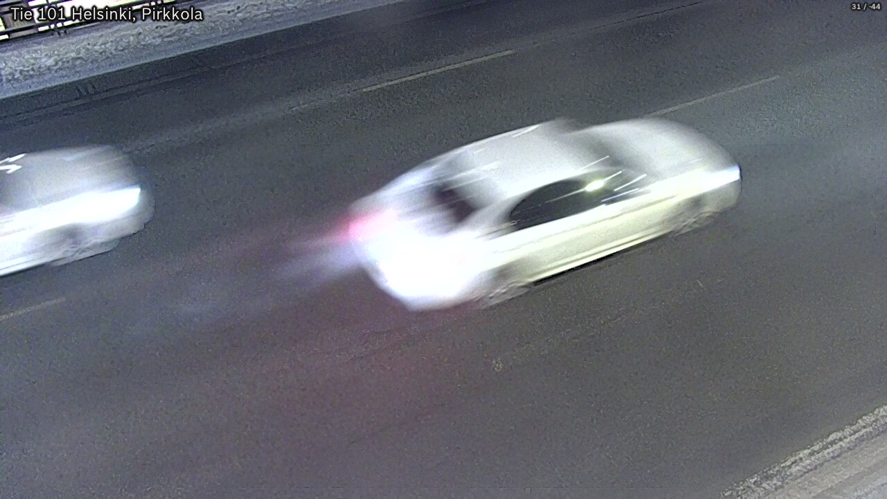 Weather Camera Image Road 101 Helsinki Pirkkola, Helsinki, Uusimaa
