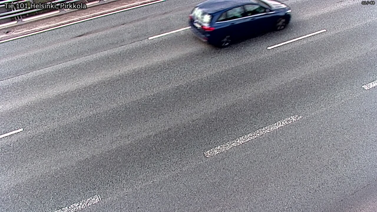 Weather Camera Image Väg 101 Helsingfors Britas, Helsinki, Uusimaa