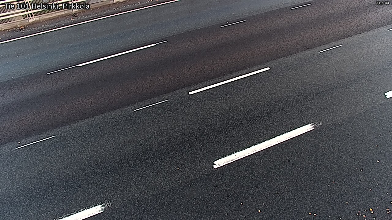 Weather Camera Image Road 101 Helsinki Pirkkola, Helsinki, Uusimaa