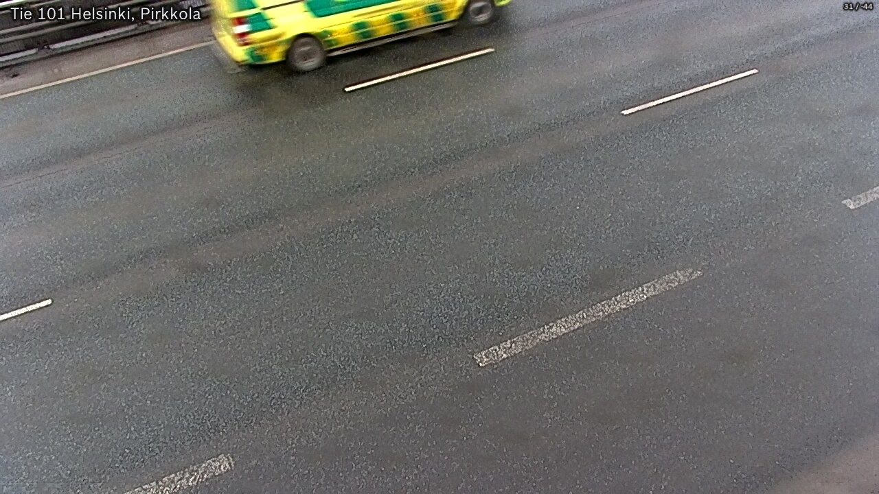Weather Camera Image Road 101 Helsinki Pirkkola, Helsinki, Uusimaa