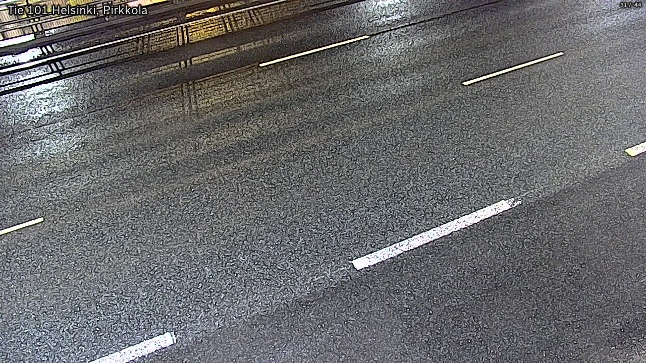 Weather Camera Image Road 101 Helsinki Pirkkola, Helsinki, Uusimaa