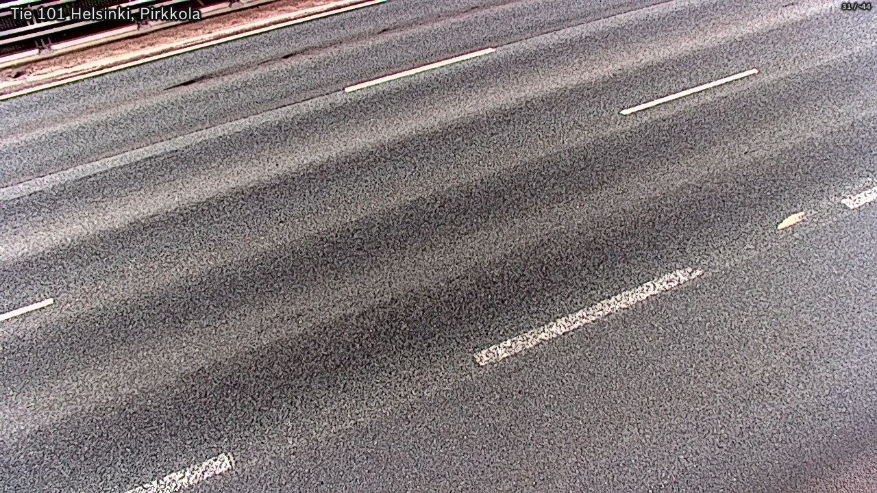 Weather Camera Image Road 101 Helsinki Pirkkola, Helsinki, Uusimaa