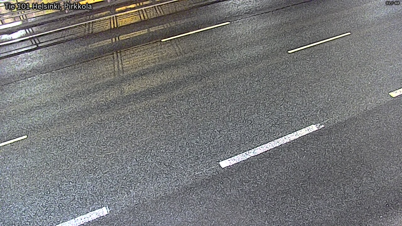 Weather Camera Image Road 101 Helsinki Pirkkola, Helsinki, Uusimaa