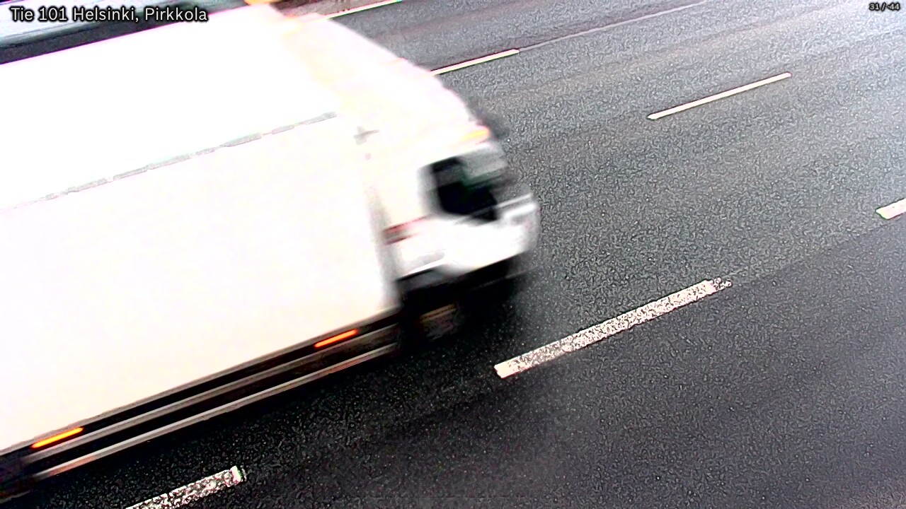 Weather Camera Image Road 101 Helsinki Pirkkola, Helsinki, Uusimaa